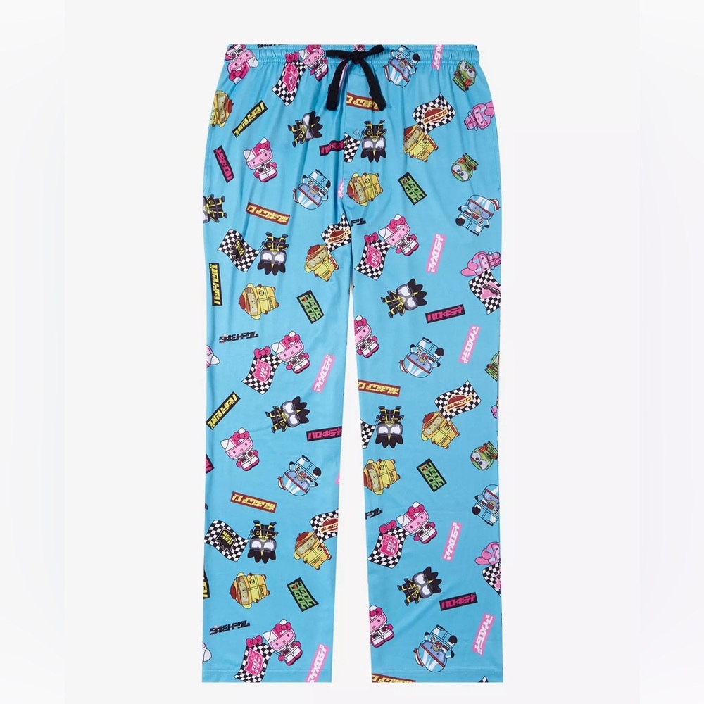 Unisex Sanrio Hello Kitty and‎ Friends Racing Allover Print Sleep Pants BoxLunch